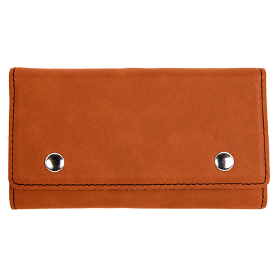 Custom engraved promotional wallets from Doug's Engraver's Den